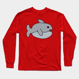 Cute Kawaii Shark Long Sleeve T-Shirt